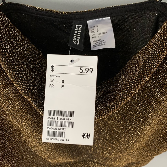 NEW H&M glittery top - Picture 8 of 10